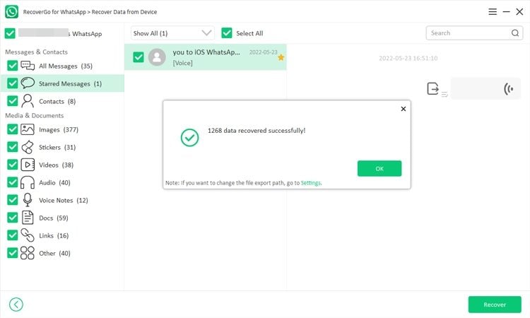 Recuperar WhatsApp Call History iPhone