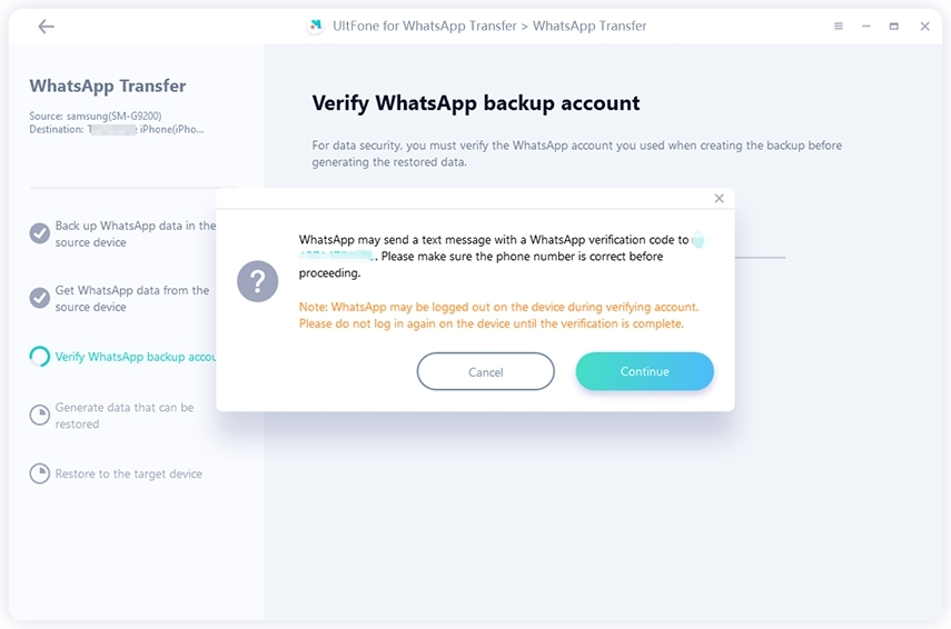 Verificar la cuenta de WhatsApp